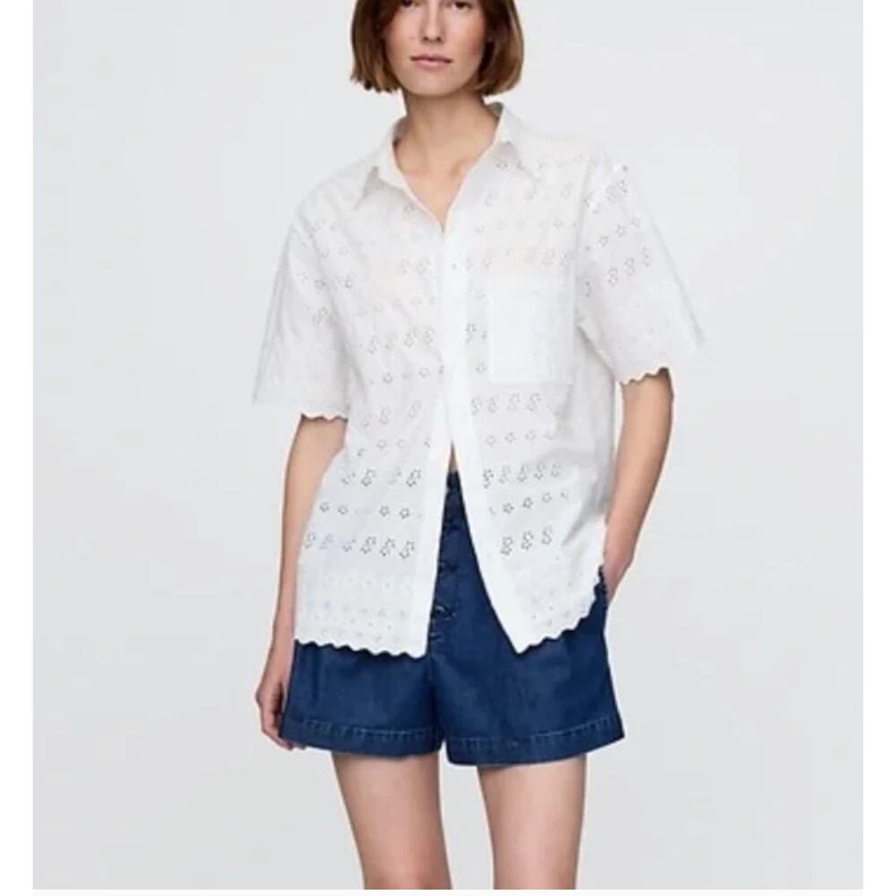 Gap x Doen Eyelet Shirt